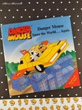 Vintage 1986 1st Printing Danger Mouse: Saves the World...Again Softcover