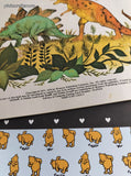 Vintage 1977 Golden Book: Dinosaurs, Look-Look Book Softcover