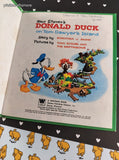 Vintage 1960 Tell-A-Tale Book, Donald Duck on Tom Sawyer's Island Hardcover