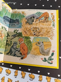 Vintage 1973 Tell-A-Tale Book, Wild Animal Babies Hardcover