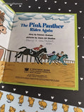 Vintage 1976 Tell-A-Tale Book, The Pink Panther Rides Again Hardcover