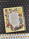 Vintage 1990 Little Golden Book: Welcome to Little Golden Book Land Hardcover