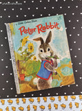 Vintage 1970 Little Golden Book: Peter Rabbit Hardcover