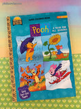 VTG Golden Books Pooh: A Bear for All Seasons Super Coloring Book All Ages Softcover