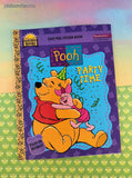 VTG 1996 Pooh: Party Time Easy Peel Sticker Book Preschool-Gr.3 Softcover