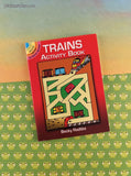2014 Dover Little Activity Books Trains Activity Book Miniature Softcover