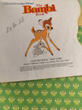 VTG 1991 Walt Disney's the Bambi Book Golden Super Shape Softcover