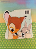 VTG 1991 Walt Disney's the Bambi Book Golden Super Shape Softcover
