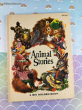 Vintage 1944 Animal Stories: A Big Golden Book Illustrated Hardcover