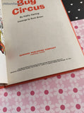 Vintage 1976 Bug Circus by Kathy Darling A For Real Book Hardcover