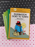Vintage 1970's Dell Yearling Paddington Adventures Michael Bond Softcovers Set/6
