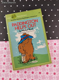 Vintage 1970's Dell Yearling Paddington Adventures Michael Bond Softcovers Set/6