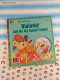 Vintage 1986 1st Printing "Bialosky and the Big Parade Mystery" Big Little Golden Book, Hardcover