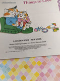 Vintage 1987 Richard Scarry's Things to Love Golden Look-Look Softcover