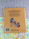 Vintage 1987 Sesame Street Growing-Up Book, A Sitter for Baby Monster Hardcover, Like New