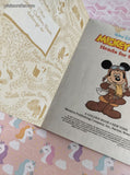 Vintage 1987 Little Golden Book: Walt Disney's Mickey Mouse Heads for the Sky Hardcover