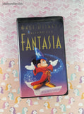 Vintage Walt Disney's Fantasia Masterpiece Clamshell VHS Tape, Great Shape
