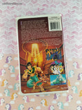 Vintage Walt Disney's Aladdin and the King of Thieves Clamshell VHS Tape, Great Shape