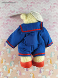 Vintage Tails & Tales The Tales of Honey McGregor Dakin Sailor Teddy Plush Doll NWT