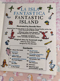 Vintage 1996 La Isla Fantastica (Fantastic Island) Usborne First Bilingual Reader Illustrated Softcover