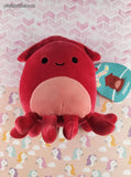 2022 Squishmallows Altman Super Soft Squid Plush 5" NWT