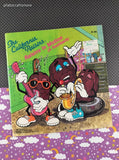 Vintage 1988 1st Checkerboard Printings California Raisins Softcover Books Set/2