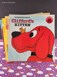 Vintage Norman Bridwell Clifford the Big Red Dog Scholastic Softcovers Set/5