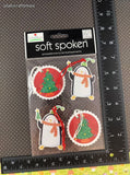 Me & My BIG Ideas Christmas Penguins Trees 3-Dimensional Sticker Pack, New/Sealed