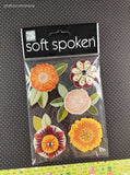 Me & My BIG Ideas Colorful Autumnal Flowers 3-Dimensional Sticker Pack, New/Sealed