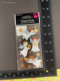 Sandylion Essentials SHINY Christmas Angels 3-Dimensional Sticker Pack, New/Sealed