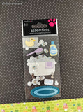 Sandylion Essentials Tub Time 3-Dimensional Sticker Pack, New/Sealed