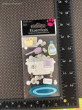 Sandylion Essentials Tub Time 3-Dimensional Sticker Pack, New/Sealed