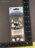 Sandylion Essentials SHINY New Baby 3-Dimensional Sticker Pack, New/Sealed