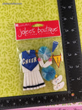 Jolee's Boutique Cheerleading Go Team! 3-Dimensional Sticker Pack, New/Sealed