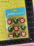 Jolee's Boutique GLITTERY Apple Harvest 3-Dimensional Sticker Pack, New/Sealed