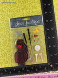 Jolee's Boutique Golfing Clubs 3-Dimensional Sticker Pack, New/Sealed