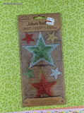 Jolee's Boutique GLITTERY Stars 3-Dimensional Sticker Pack, New/Sealed
