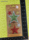 Jolee's Boutique GLITTERY Stars 3-Dimensional Sticker Pack, New/Sealed