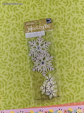 Jolee's By You GLITTERY Snowflakes 3-Dimensional Sticker Pack, New/Sealed