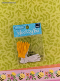 Jolee's By You Work Gloves 3-Dimensional Sticker Pack, New/Sealed