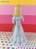 Vintage 1981 Enesco Growing Up Birthday Girls Age 12 Porcelain Figurine