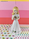 Vintage 1981 Enesco Growing Up Birthday Girls Age 9 Porcelain Figurine