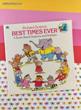 Vintage 1992 Richard Scarry's Best Times Ever Golden Look-Look Book Softcover