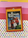 Vintage 1987 Bantam Printing Encyclopedia Brown Takes the Case #10, Softcover