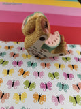 Vintage 1993 Enesco Birthday Bears "Julie" July #914819 Figurine