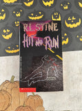 Vintage 1990's Hit and Run by R.L. Stine Scholastic Softcover