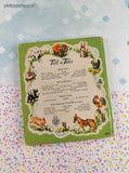 Vintage 1960 Whitman Tell-A-Tale Books, Bugs Bunny's Birthday Surprise, Hardcover