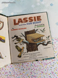 Vintage 1966 Whitman Tell-A-Tale Books, Lassie and the Cub Scout, Hardcover
