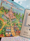 Vintage 1955 Whitman Tell-A-Tale Books, Donald Duck Goes to Disneyland, Hardcover