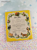 Vintage 1958 Whitman Tell-A-Tale Books, Lassie's Brave Adventure, Hardcover